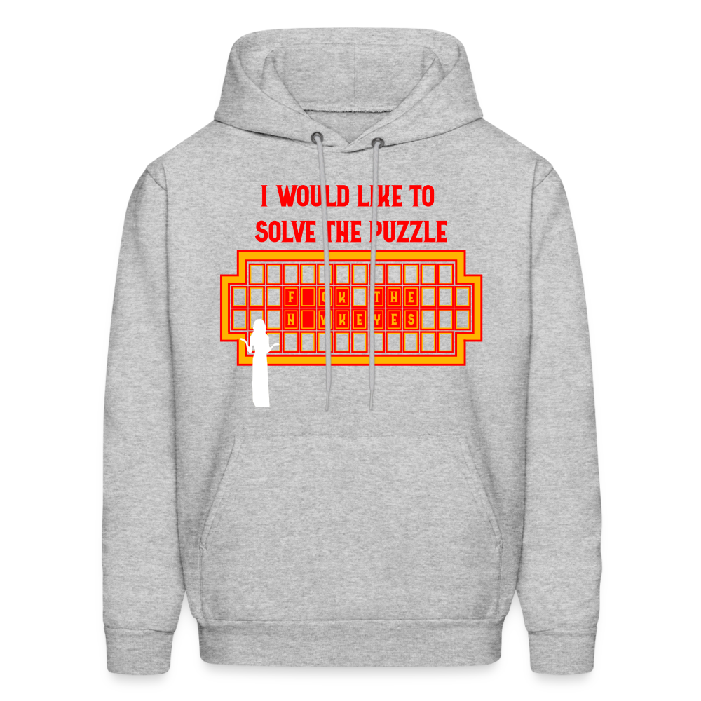 Cyclones Solve The Puzzle Hoodie - heather gray