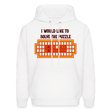 Load image into Gallery viewer, I would like to solve the puzzle Cyclones Hoodie - white
