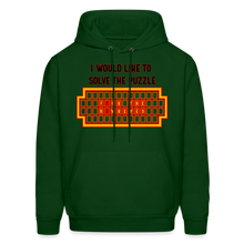 Load image into Gallery viewer, I would like to solve the puzzle Cyclones Hoodie - forest green
