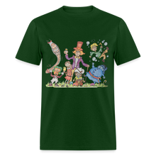 Load image into Gallery viewer, Alice In Wonderland Cartoon - forest green
