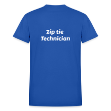 Load image into Gallery viewer, Ziptie Technician shirt - royal blue
