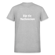 Load image into Gallery viewer, Ziptie Technician shirt - heather gray
