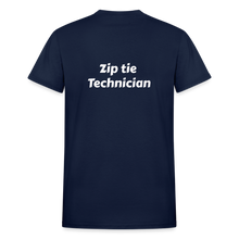 Load image into Gallery viewer, Ziptie Technician shirt - navy
