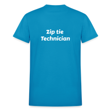 Load image into Gallery viewer, Ziptie Technician shirt - turquoise
