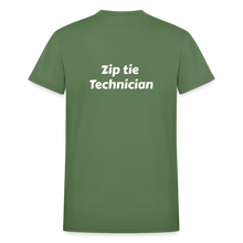 Load image into Gallery viewer, Ziptie Technician shirt - military green
