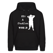 Load image into Gallery viewer, Dadbod World Hoodie (Up to 5xl) - black

