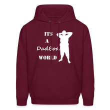 Load image into Gallery viewer, Dadbod World Hoodie (Up to 5xl) - burgundy
