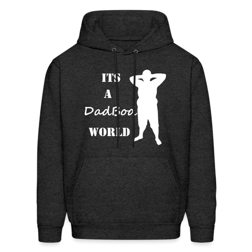 Dadbod World Hoodie (Up to 5xl) - charcoal grey