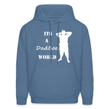 Load image into Gallery viewer, Dadbod World Hoodie (Up to 5xl) - denim blue

