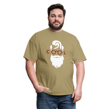 Load image into Gallery viewer, Cool Tee White Image (Up to 6xl) - khaki
