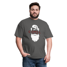 Load image into Gallery viewer, Cool Tee White Image (Up to 6xl) - charcoal
