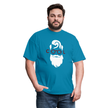 Load image into Gallery viewer, Cool Tee White Image (Up to 6xl) - turquoise
