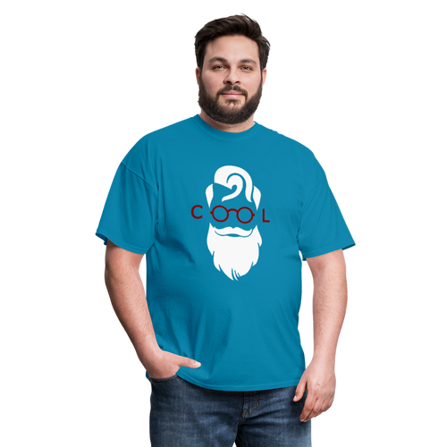Cool Tee White Image (Up to 6xl) - turquoise