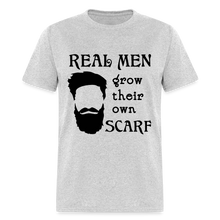 Load image into Gallery viewer, Scarf Beard Tee (Up to 6xl) - heather gray
