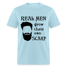 Load image into Gallery viewer, Scarf Beard Tee (Up to 6xl) - powder blue
