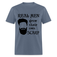 Load image into Gallery viewer, Scarf Beard Tee (Up to 6xl) - denim
