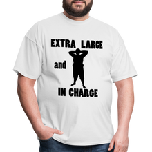 Load image into Gallery viewer, Large and In Charge Tee (Up to 6XL) - white
