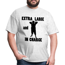 Load image into Gallery viewer, Large and In Charge Tee (Up to 6XL) - light heather gray
