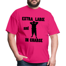 Load image into Gallery viewer, Large and In Charge Tee (Up to 6XL) - fuchsia
