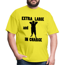 Load image into Gallery viewer, Large and In Charge Tee (Up to 6XL) - yellow
