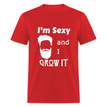 Load image into Gallery viewer, Grow It Tee White Image (Up to 6xl) - red
