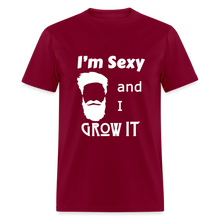 Load image into Gallery viewer, Grow It Tee White Image (Up to 6xl) - burgundy
