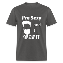 Load image into Gallery viewer, Grow It Tee White Image (Up to 6xl) - charcoal
