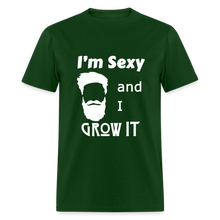 Load image into Gallery viewer, Grow It Tee White Image (Up to 6xl) - forest green
