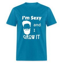 Load image into Gallery viewer, Grow It Tee White Image (Up to 6xl) - turquoise
