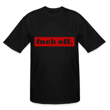 Load image into Gallery viewer, F*ck Off Tee (tall sizes up to 3XL) - black
