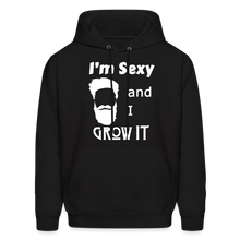 Load image into Gallery viewer, Grow It Hoodie White Image (Up to 5xl) - black

