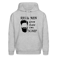 Load image into Gallery viewer, Scarf Beard Hoodie (Up to 5xl) - heather gray
