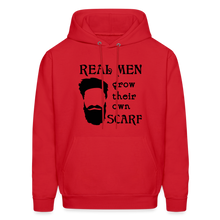 Load image into Gallery viewer, Scarf Beard Hoodie (Up to 5xl) - red
