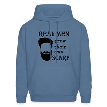 Load image into Gallery viewer, Scarf Beard Hoodie (Up to 5xl) - denim blue
