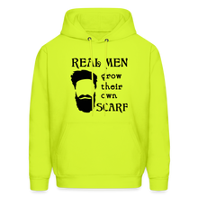 Load image into Gallery viewer, Scarf Beard Hoodie (Up to 5xl) - safety green
