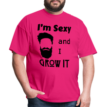 Load image into Gallery viewer, Grow It Tee (Up to 6xl) - fuchsia
