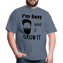 Load image into Gallery viewer, Grow It Tee (Up to 6xl) - denim
