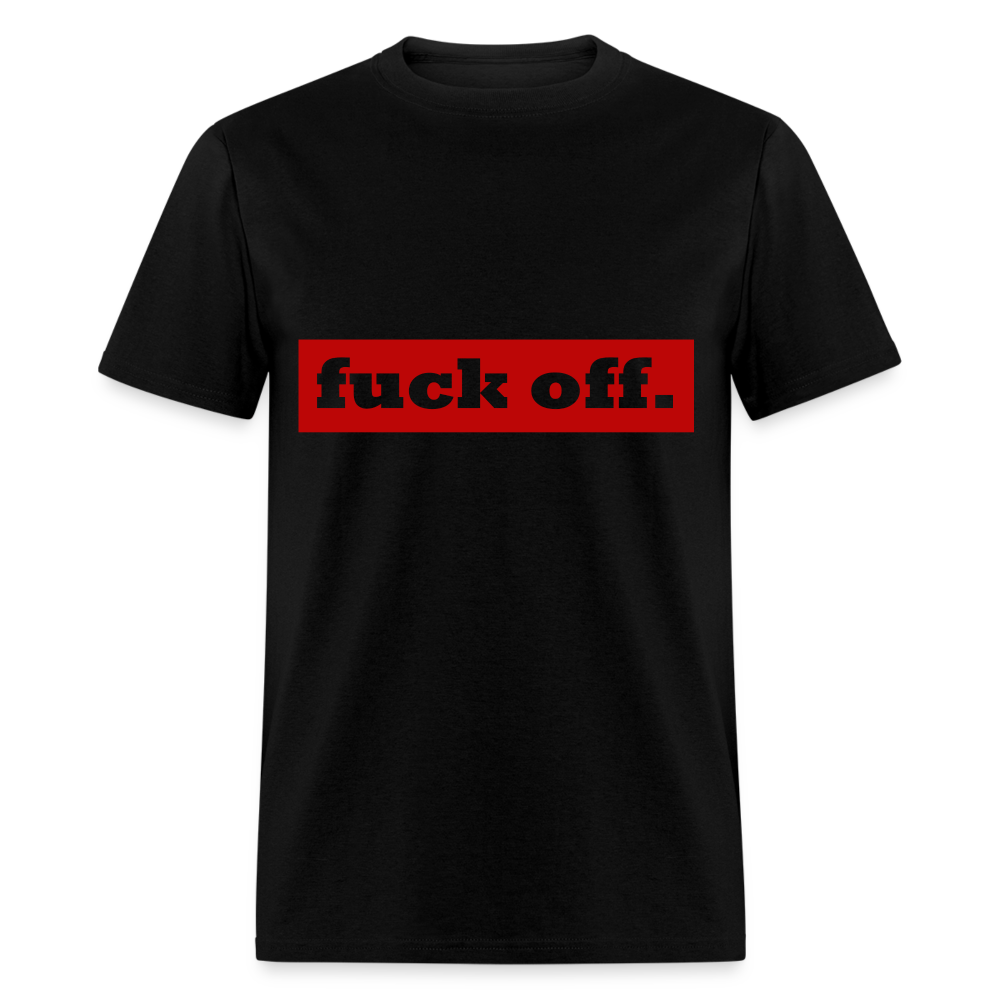 F*ck Off Shirt (up to 6xl) - black