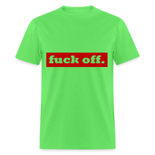 Load image into Gallery viewer, F*ck Off Shirt (up to 6xl) - kiwi
