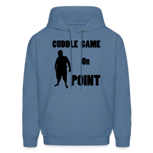 Load image into Gallery viewer, Cuddle Game Hoodie (Up to 5xl) - denim blue
