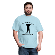 Load image into Gallery viewer, Upgrade to the Large Tee (Up to 6xl) - powder blue
