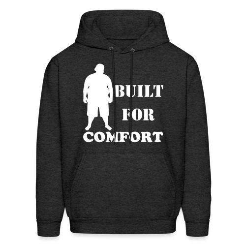 Built For Comfort Hoodie (Up to 5xl) - charcoal grey