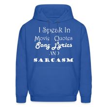 Load image into Gallery viewer, I Speak Hoodie (Up to 5xl) - royal blue
