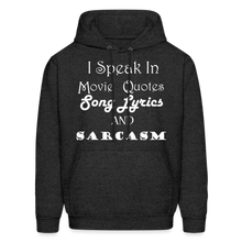 Load image into Gallery viewer, I Speak Hoodie (Up to 5xl) - charcoal grey
