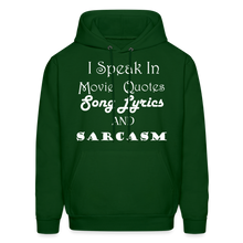 Load image into Gallery viewer, I Speak Hoodie (Up to 5xl) - forest green
