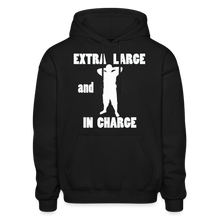 Load image into Gallery viewer, Large and In Charge Hoodie (up to 5xl) - black
