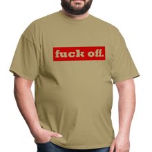 Load image into Gallery viewer, F*ck Off Shirt (up to 6xl) - khaki
