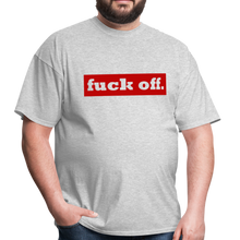Load image into Gallery viewer, F*ck Off Shirt (up to 6xl) - heather gray
