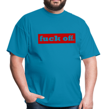 Load image into Gallery viewer, F*ck Off Shirt (up to 6xl) - turquoise
