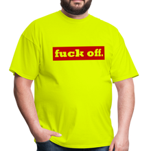 Load image into Gallery viewer, F*ck Off Shirt (up to 6xl) - safety green
